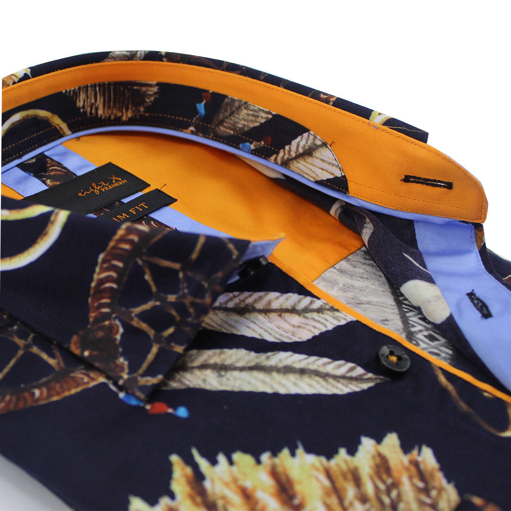 Native Dream Catcher Button Down Shirt Shirts Eight-X