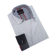 Ombre' Black Polka Dot Button Down Shirt Shirts Eight-X BLACK S