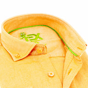 Oxford FROG Button Down Shirt - Orange Shirts EightX