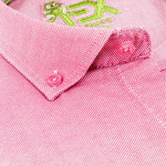 Oxford FROG Button Down Shirt - Red Shirts EightX
