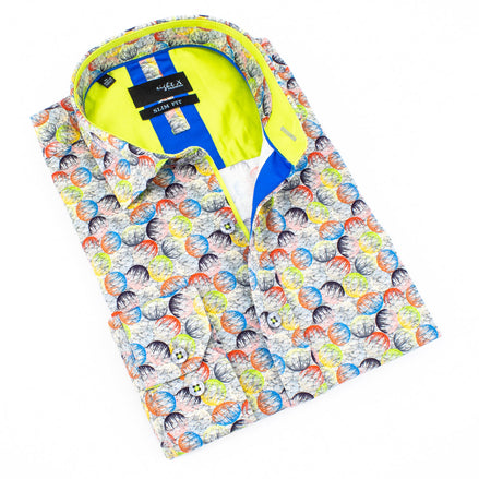Paintball Palace Button Down Shirt Shirts EightX MULTI S
