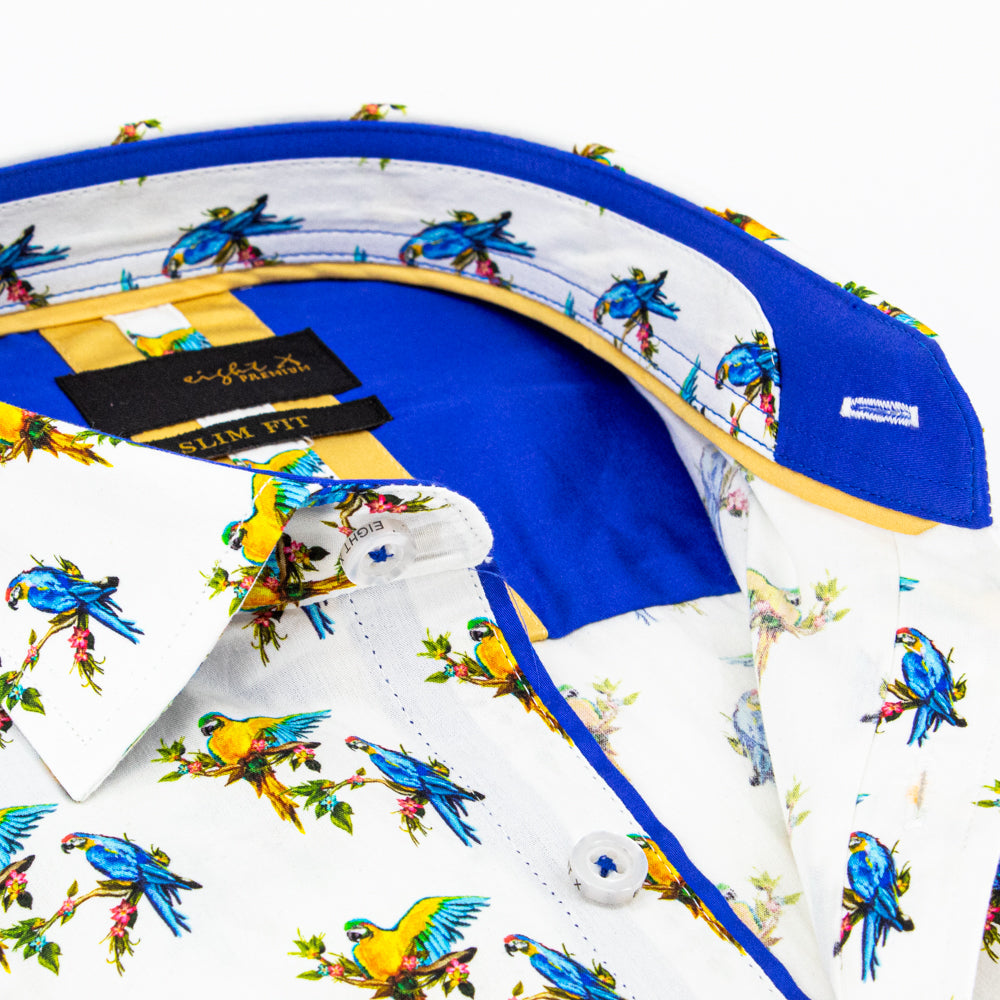 Parrot Bay Short Sleeve Shirt Shirts EightX