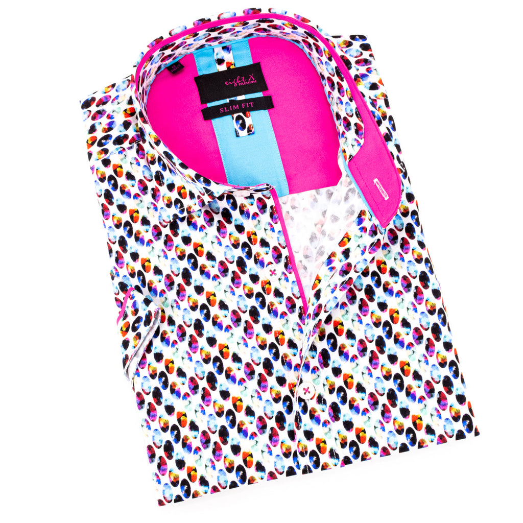 Pitter Patter Short Sleeve Shirt Shirts Eight-X MULTI S