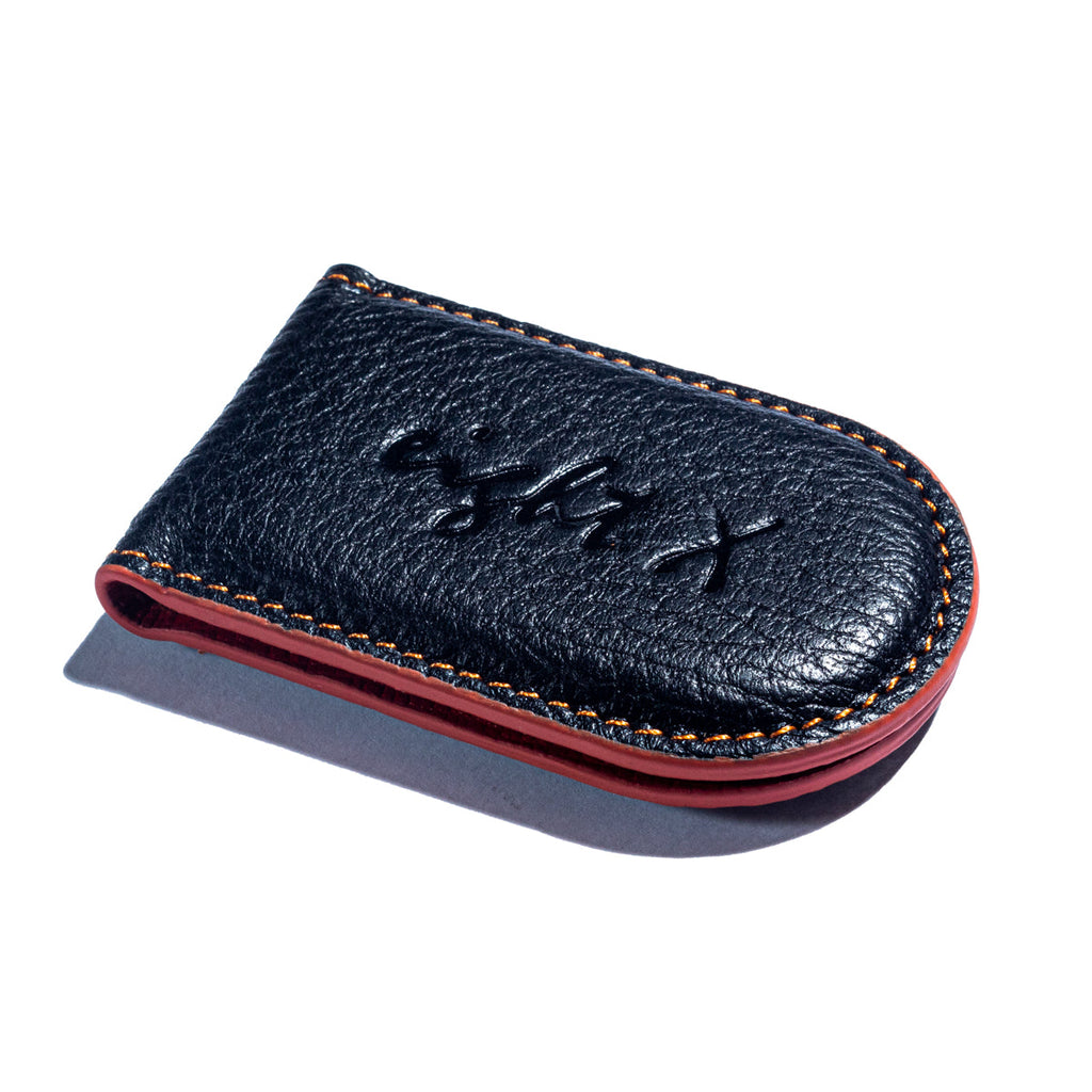 Premium Leather Money Clip Card Wallet Eight-X