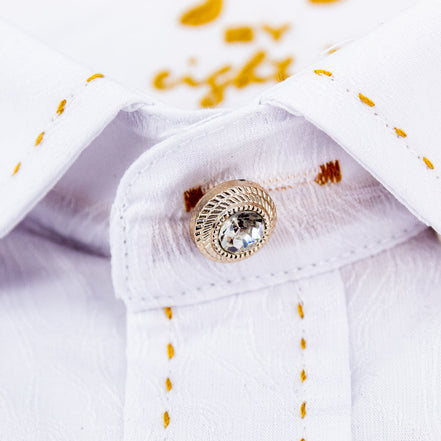 Ra Jacquard Numbered PM Edition Button Down Shirt Shirts EightX