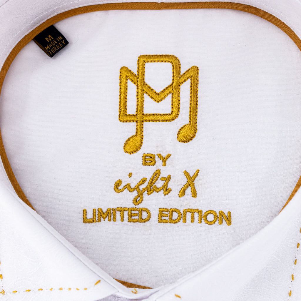 Ra Jacquard Numbered PM Edition Button Down Shirt Shirts EightX