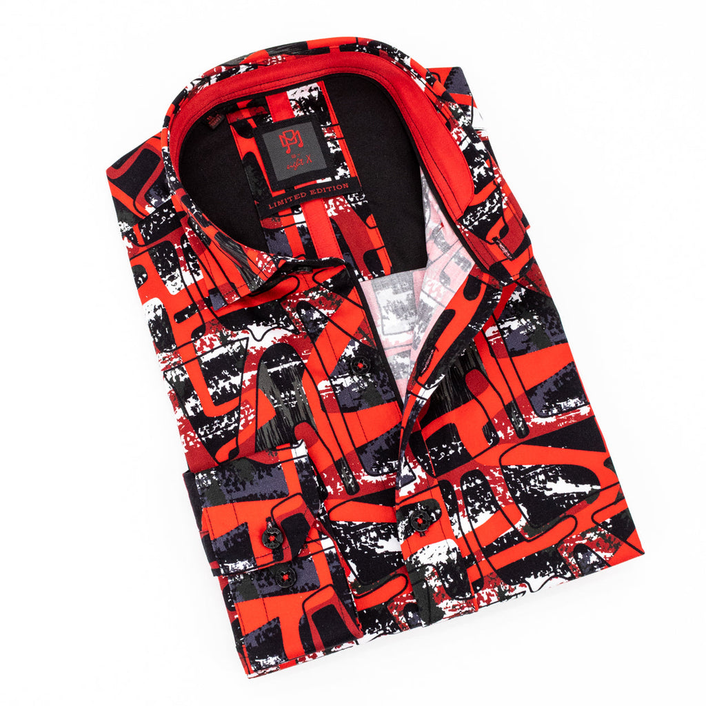 Red Rover PM Edition Button Down Shirt Shirts Eight-X