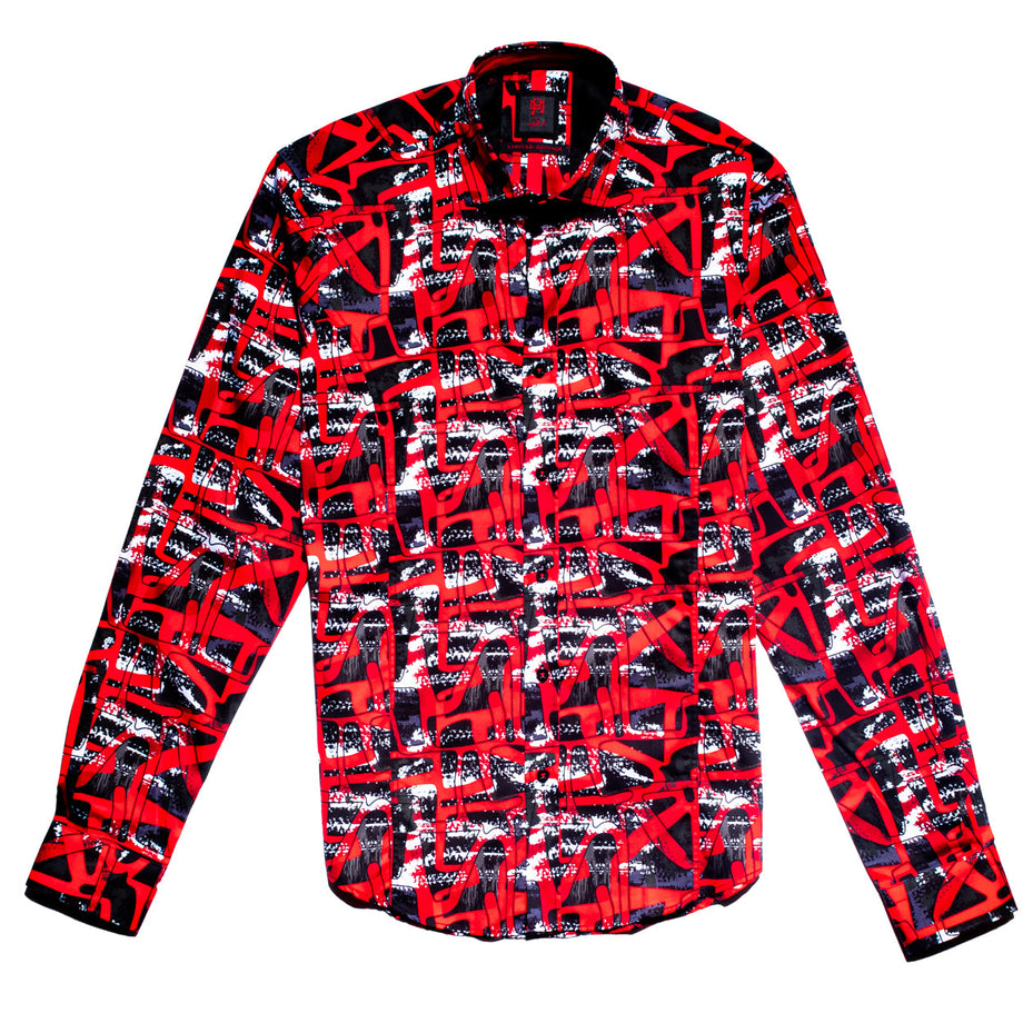 Red Rover PM Edition Shirt | Designer Menswear | Eight X – Eight-X