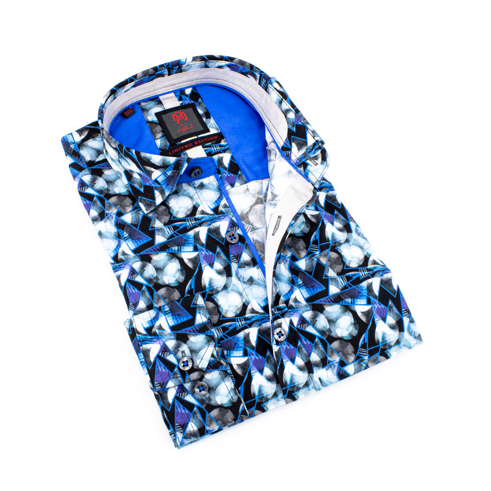Rhapsody in Blue PM Edition Button Down Shirt Shirts EightX