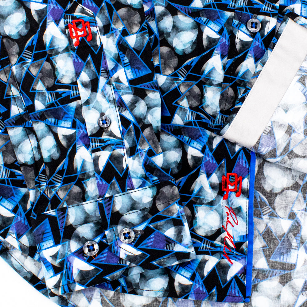 Rhapsody in Blue PM Edition Button Down Shirt Shirts EightX