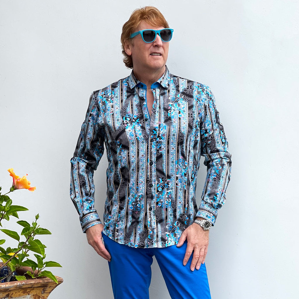 Royal Hall PM Edition Button Down Shirt Shirts EightX MULTI S