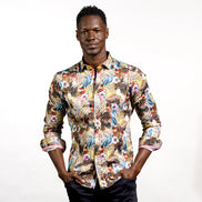 Shaman's Stare Button Down Shirt Shirts EightX