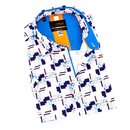 Short Circuit Short Sleeve Shirt Shirts Eight-X WHITE S