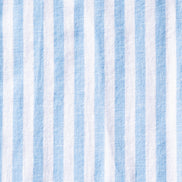 Stanford Stripe FROG Linen Shirt - Blue Shirts EightX