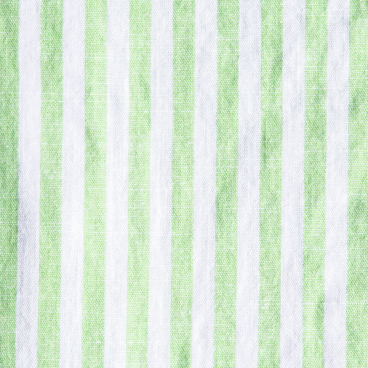 Stanford Stripe FROG Linen Shirt - Green Shirts EightX