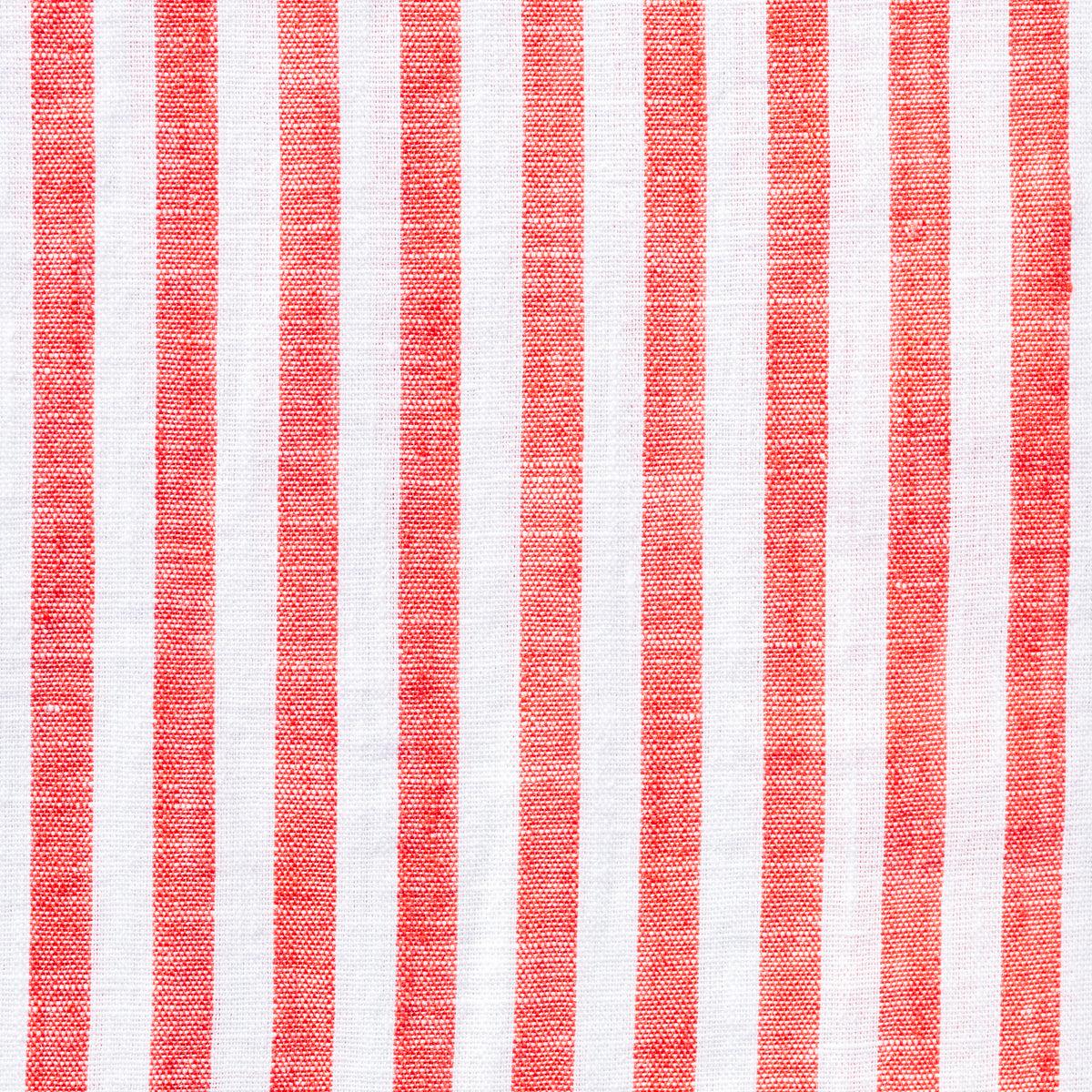 Stanford Stripe FROG Linen Shirt - Red Shirts EightX