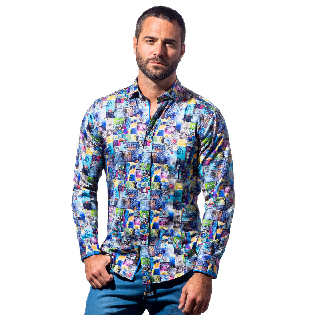 Stories from the Sea Button Down Shirt Shirts EightX