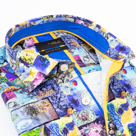 Stories from the Sea Button Down Shirt Shirts EightX