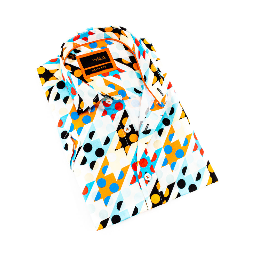 Summer Hound Short Sleeve Shirts Eight-X MULTI S