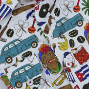 The Cuban Button Down Print Shirt Shirts Eight-X