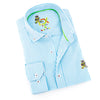 The Softest Stripe - Colores Edition FROG Shirt - Caribbean Blue Shirts EightX BLUE S