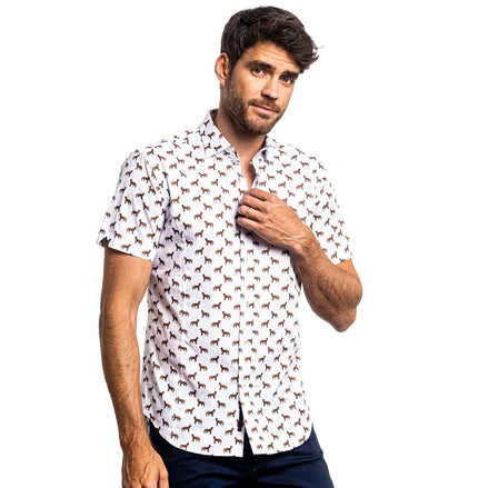 Toller Short Sleeve Button Down Shirt Shirts EightX