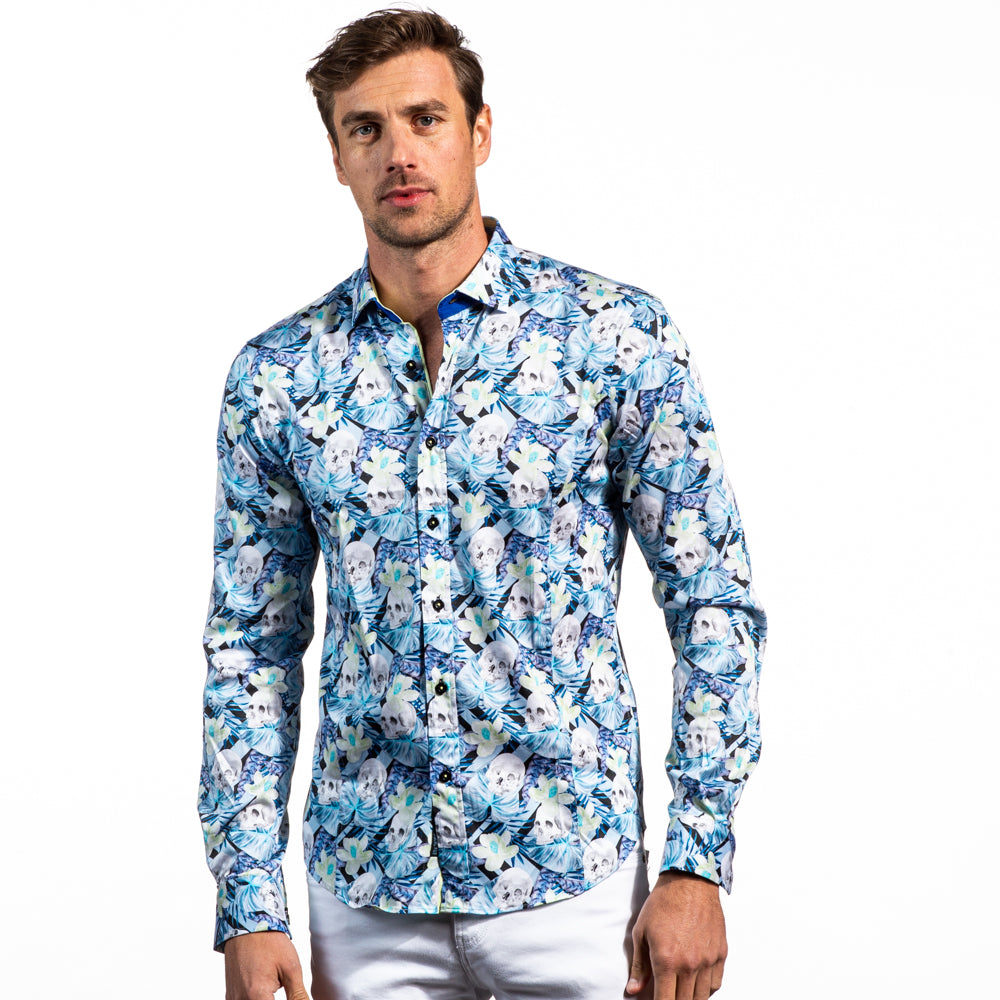 Tropic Slumber Button Down Shirt Shirts EightX