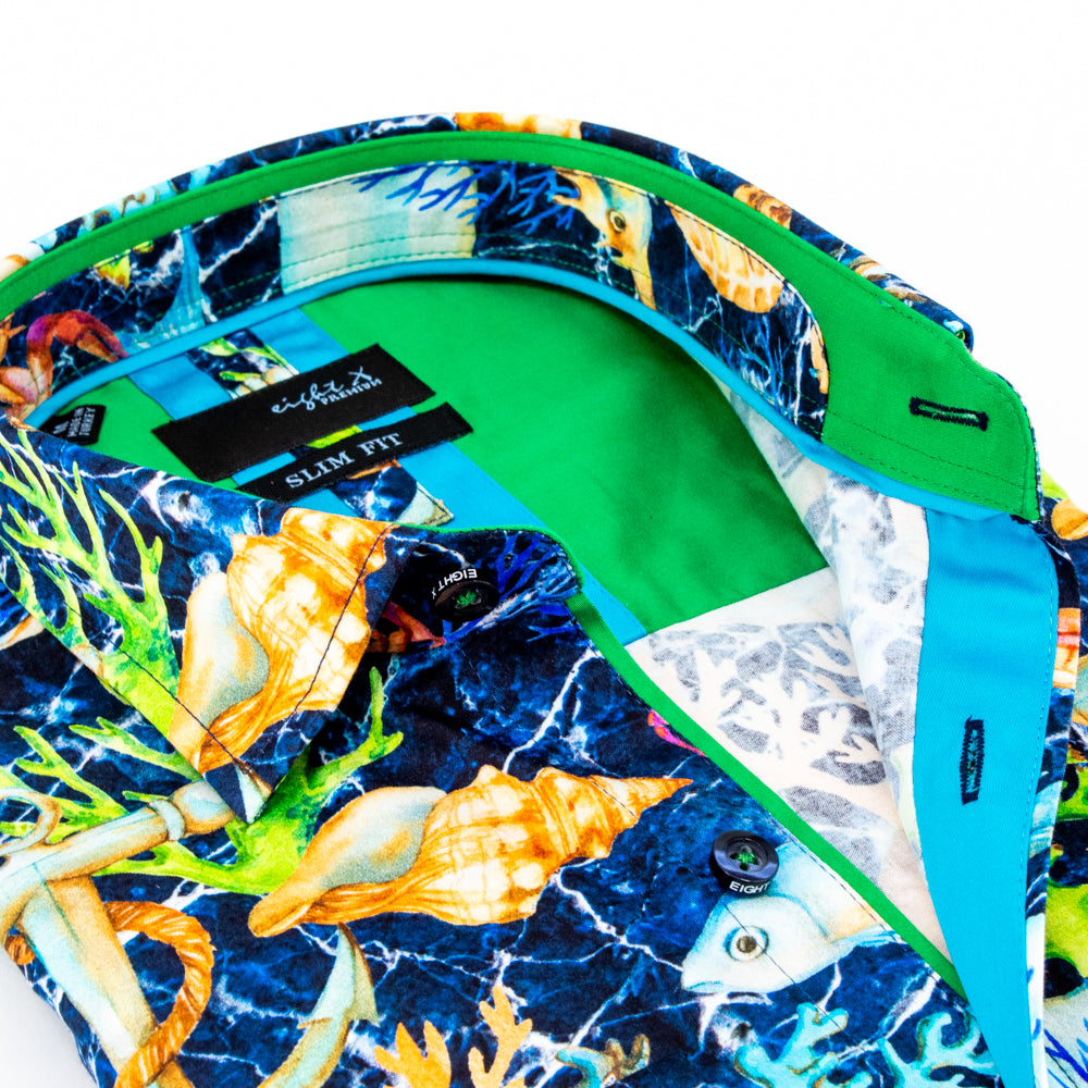 Under the Sea Button Down Shirt Shirts Eight-X