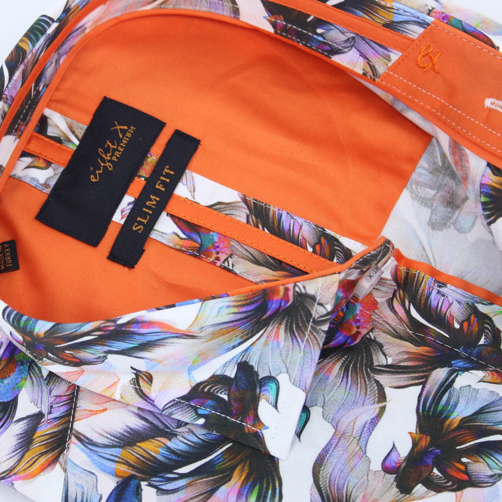 Vibrant Betta Button Down Shirt Shirts Eight-X