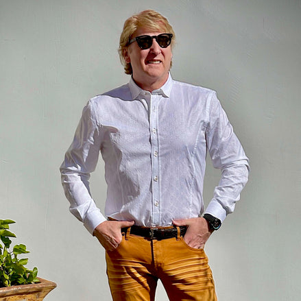 Vivaldi White Button Down PM Edition Shirts EightX WHITE S
