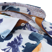 Watercolor Falling Flower Button Down Shirt Shirts Eight-X