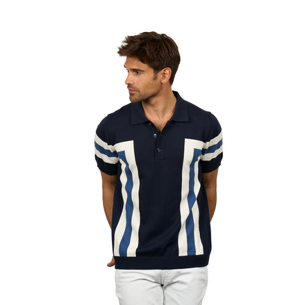 The Everyday Knit Polo Button Up Shirt Button Up Shirts Eight-X