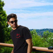 Static Graphic T-Shirt – Black T-Shirts Eight-X