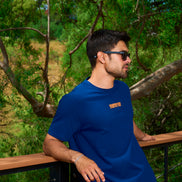 Echo Graphic T-Shirt – Navy T-Shirts Eight-X