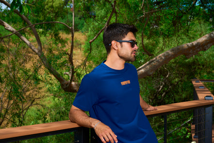 Echo Graphic T-Shirt – Navy T-Shirts Eight-X