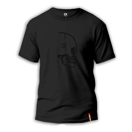 Low Profile Embroidered 8X Street T-Shirt - Black T-Shirts Eight-X