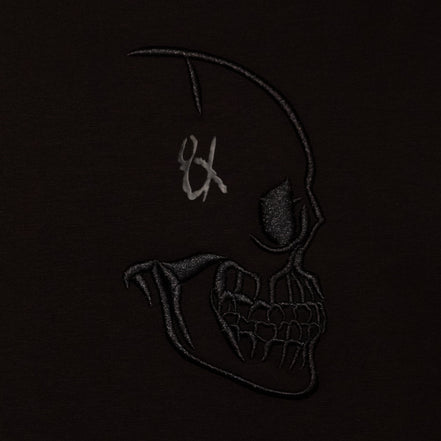 Low Profile Embroidered 8X Street T-Shirt - Black T-Shirts Eight-X