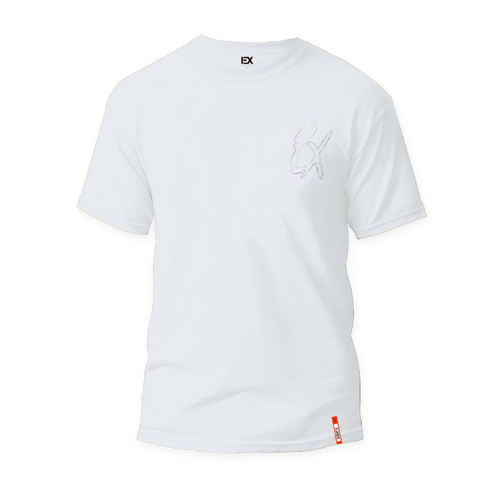 Frequency Logo Graphic T-Shirt - White  Eight-X WHITE S
