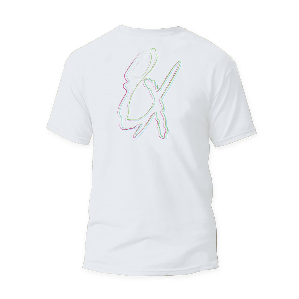 Frequency Logo Graphic T-Shirt - White  Eight-X