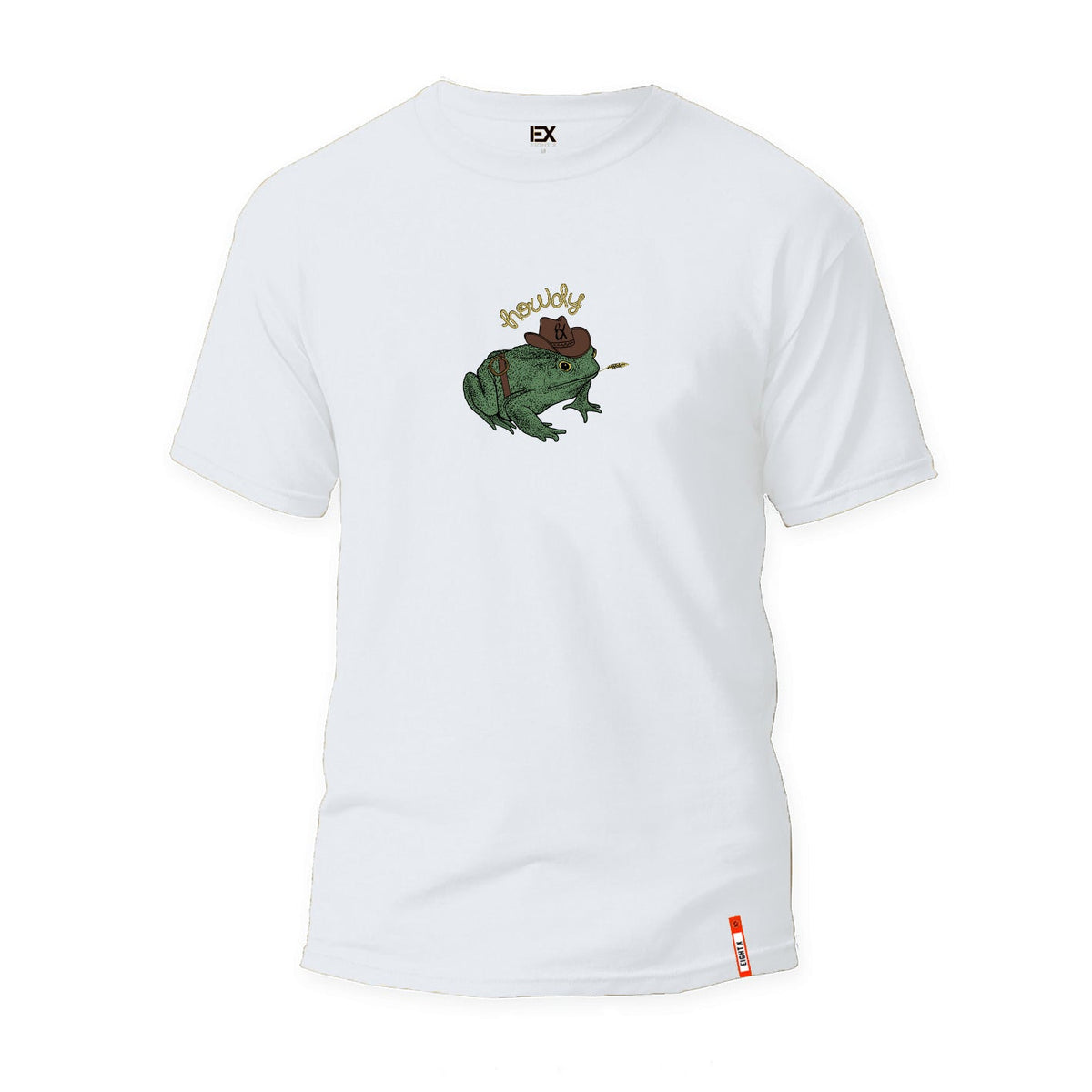 Howdy Graphic T-Shirt - White  Eight-X