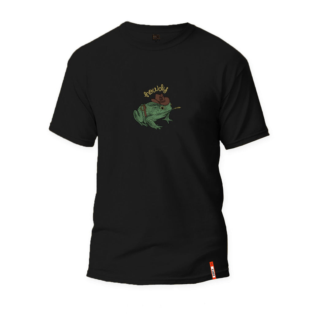 Howdy Graphic T-Shirt - Black  Eight-X