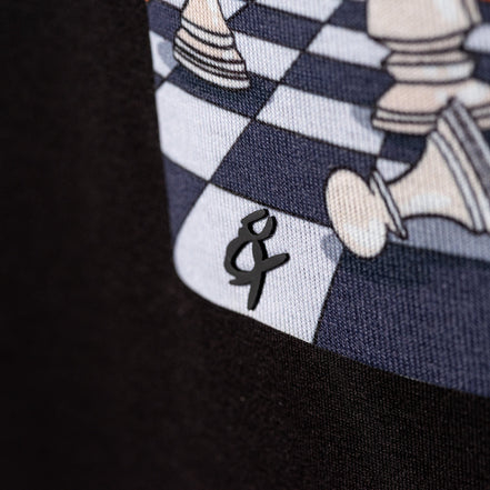 Knight Fall Graphic T-Shirt - Black  Eight-X