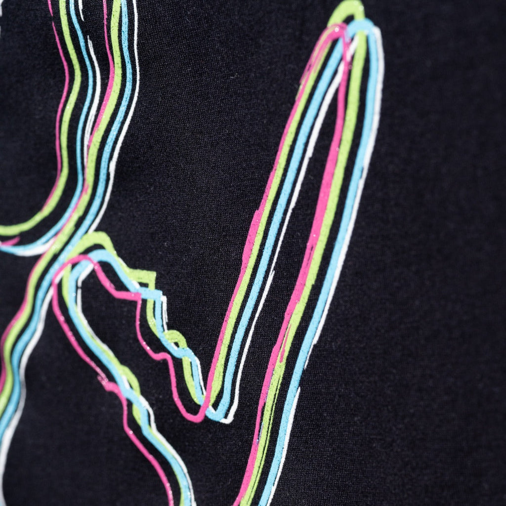 Frequency Logo Graphic T-Shirt - Navy  Eight-X