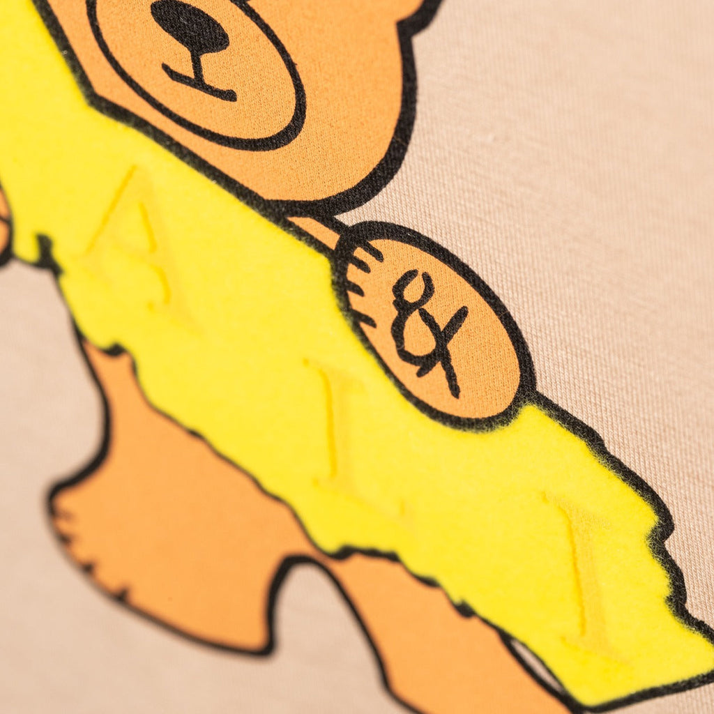 Cali Bear Graphic T-Shirt - Beige  Eight-X