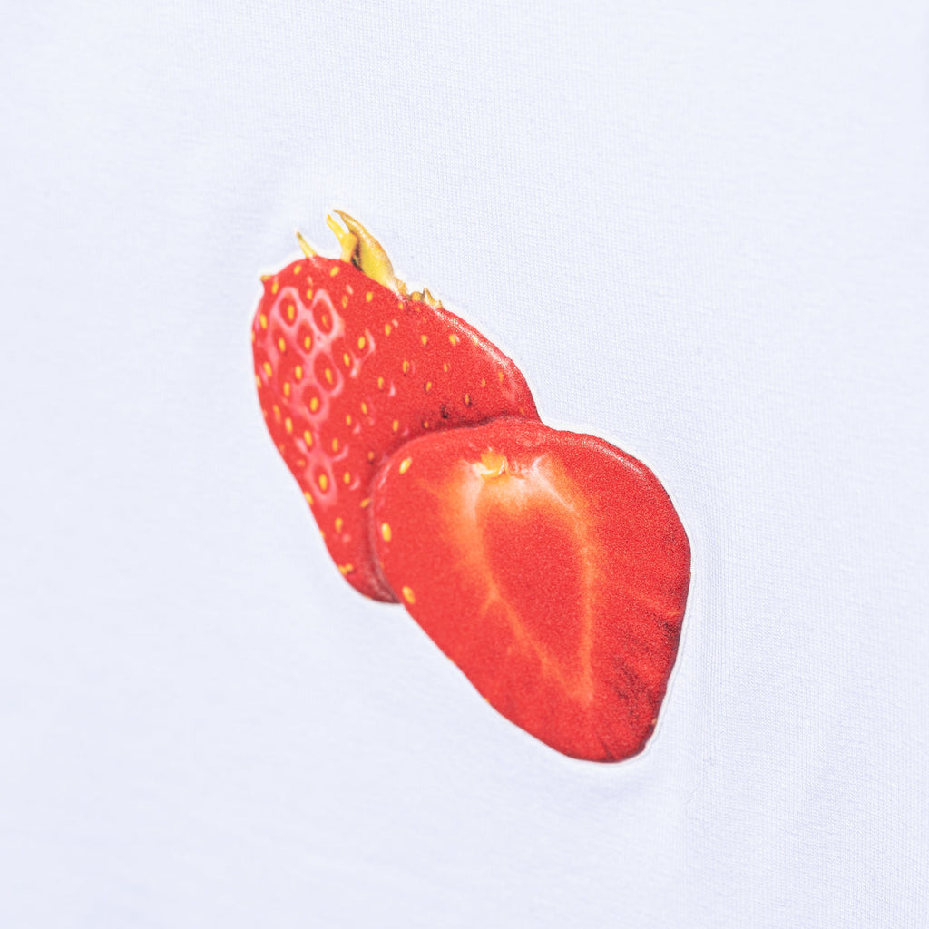 Strawberries Graphic T-Shirt - White  Eight-X