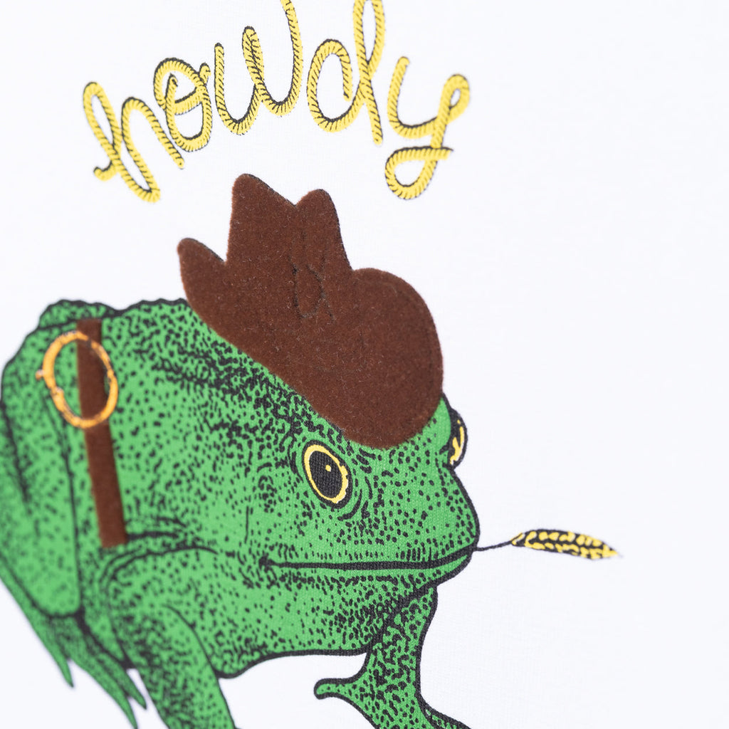 Howdy Graphic T-Shirt - White  Eight-X