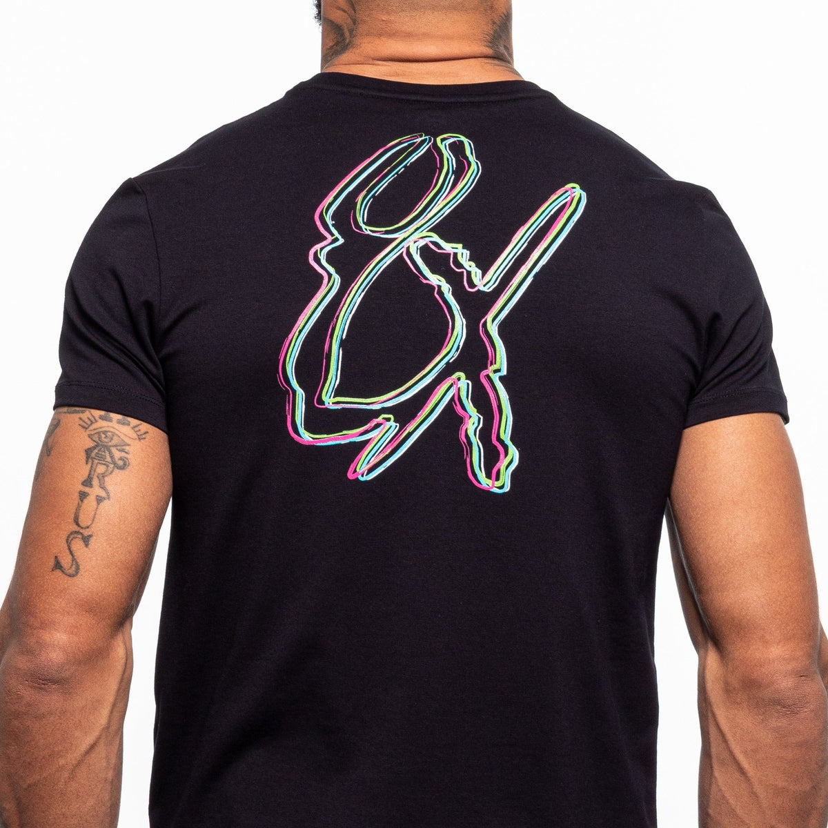 Frequency Logo Graphic T-Shirt - Navy  Eight-X