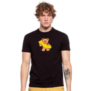 Cali Bear Graphic T-Shirt - Black  Eight-X