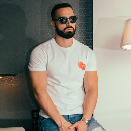 Strawberries Graphic T-Shirt - White  Eight-X   