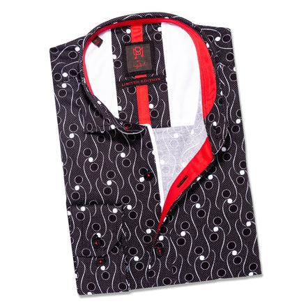 The Void PM Edition Button Down Shirt Button Down Shirts Eight-X BLACK S 